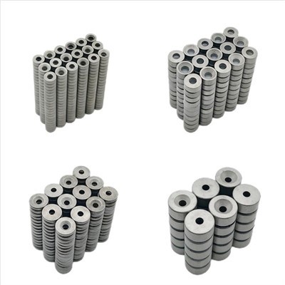 Augstas temperatūras izturīgs apaļš SmCo magnēts ar caurumu